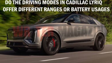 Do the Driving Modes in Cadillac LYRIQ Offer Different Ranges or Battery Usages